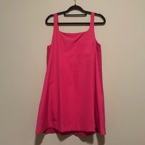 Cos hot pink mini dress